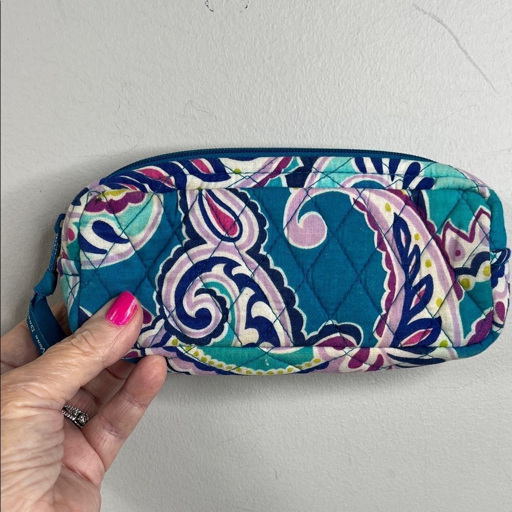 Vera Bradley Waikiki Paisley Cosmetic Bag - Picture 2 of 3